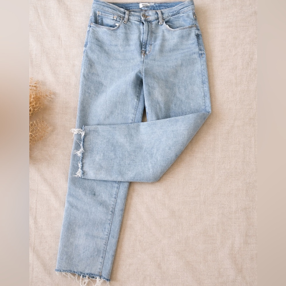 Kensie Light Blue Straight Leg Jeans